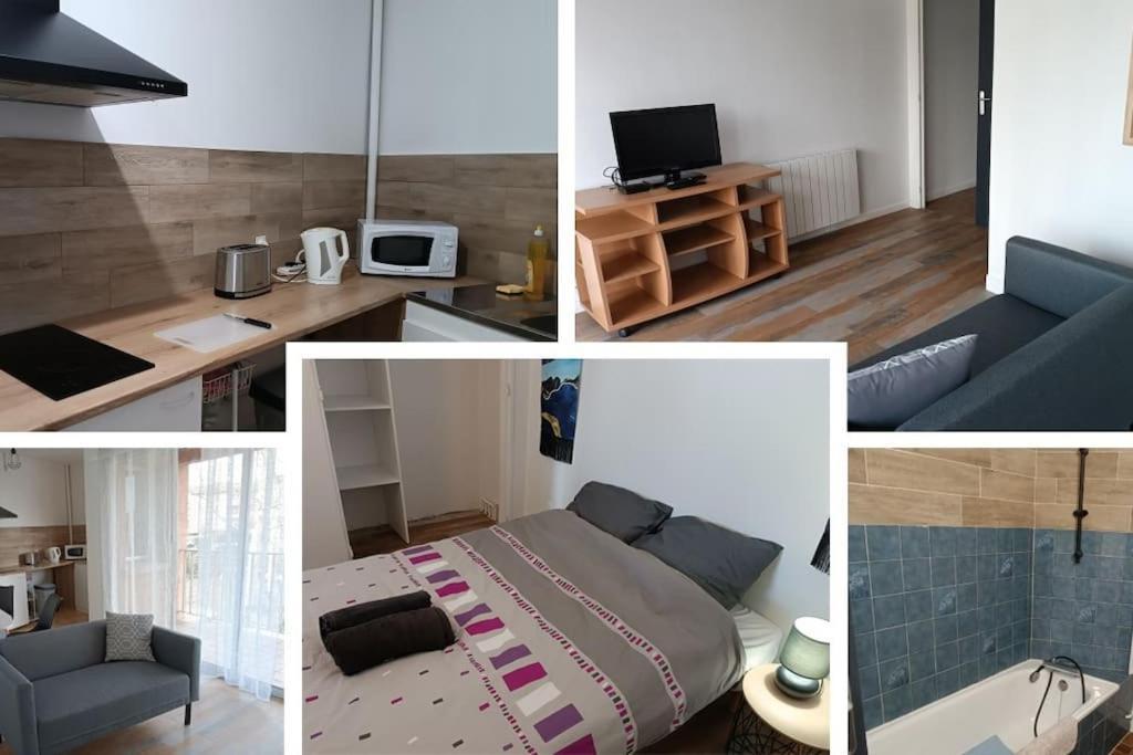 T2 Confortable - Gare Muret - Tv & Wifi Hd Bagian luar foto